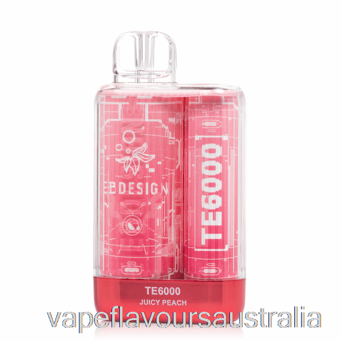 Vape Flavours Australia EB TE6000 Disposable Juicy Peach